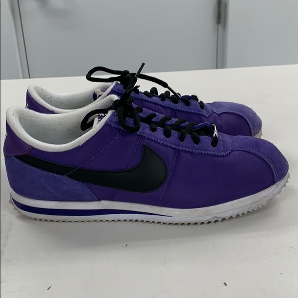 mens purple nike cortez